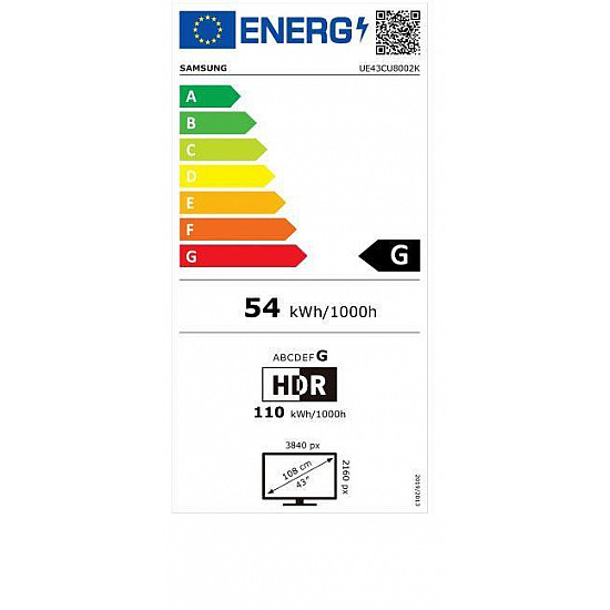 TV Set|SAMSUNG|43|4K/Smart|3840x2160|Wireless LAN|Bluetooth|Tizen|UE43DU8572UXXH
