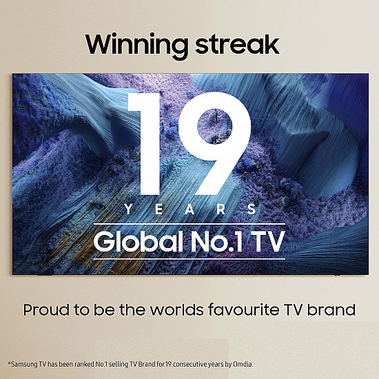 TV Set SAMSUNG 65 4K/Smart QLED 3840x2160 Wireless LAN Bluetooth Tizen Black QE65QN80FAUXXH