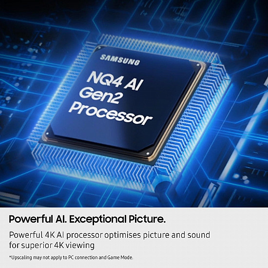 TV Set SAMSUNG 65 4K/Smart QLED 3840x2160 Wireless LAN Bluetooth Tizen Black QE65QN80FAUXXH