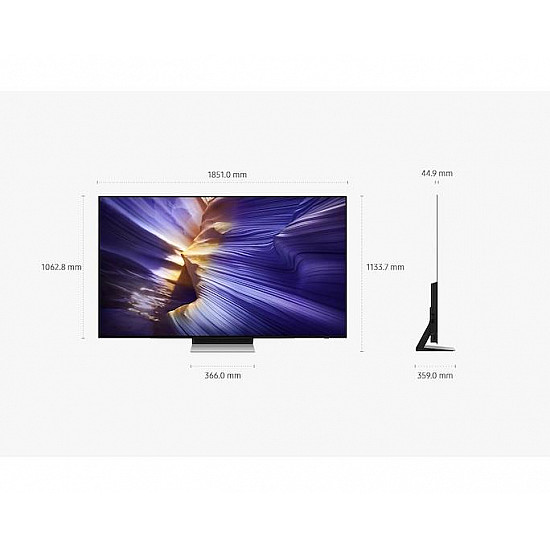 TV Set SAMSUNG 77 4K Ultra HD 3840 x 2160 pixels Flat 16:9 OLED QE77S90FAEXXH