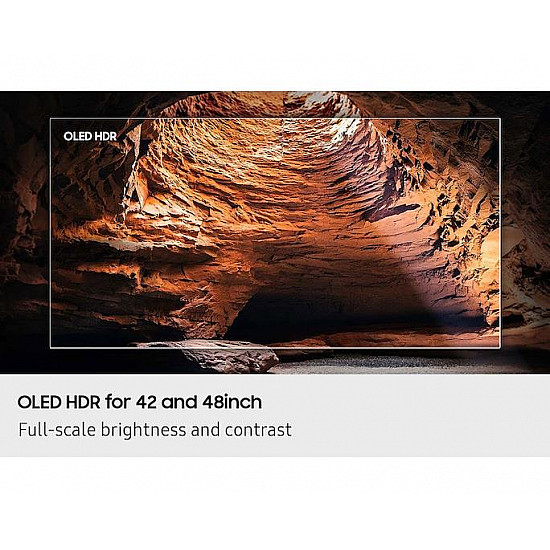 TV Set SAMSUNG 77 4K Ultra HD 3840 x 2160 pixels Flat 16:9 OLED QE77S90FAEXXH