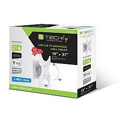 TV wall mount 19-37 inches LED/LCD swivel tilt white