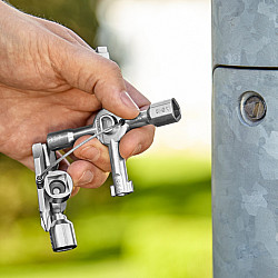 00 11 01, stainless steel, stainless steel, 2 legs, 10 head heads, circle, semicircle, square