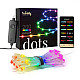 Twinkly Dots Smart LED Lights 200 RGB (Multicolor), 10m, Transparent RGB – 16M+ colors