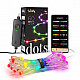 Twinkly Dots Smart LED Lights 60 RGB (Multicolor), USB Powered, 3m, Transparent RGB – 16M+ colors