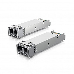 Ubiquiti UF-MM-1G SFP Multi-Mode Fiber Dual LC 10/100/1000 Mbit/s Wavelength 850 nm Maximum transfer distance 550 m 0 to +70C