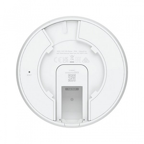 UBIQUITI G5 DOME NEXT-GEN 2K HD POE CEILING CAMERA WITH ENHANCED DYNAMIC RANGE AND LOW-LIGHT PERFORMANCE