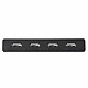UGREEN SWITCH BOX HUB SWITCH 4X USB 2.0 USB SPLITTER FOR TWO COMPUTERS BLACK (30767)