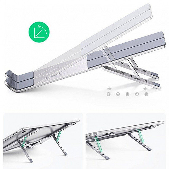 Ugreen Regulowana podstawka pod laptopa LP451 (srebrny)