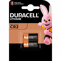 1x2 Duracell Lithium CR2 Photo Battery 3V 800mAh CR15H270