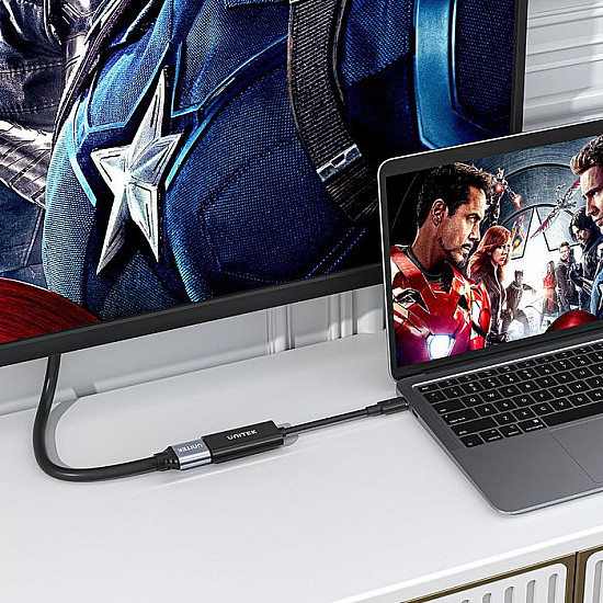 Adapter USB-C - HDMI 2.0 4K 60Hz; M/F; V1421A