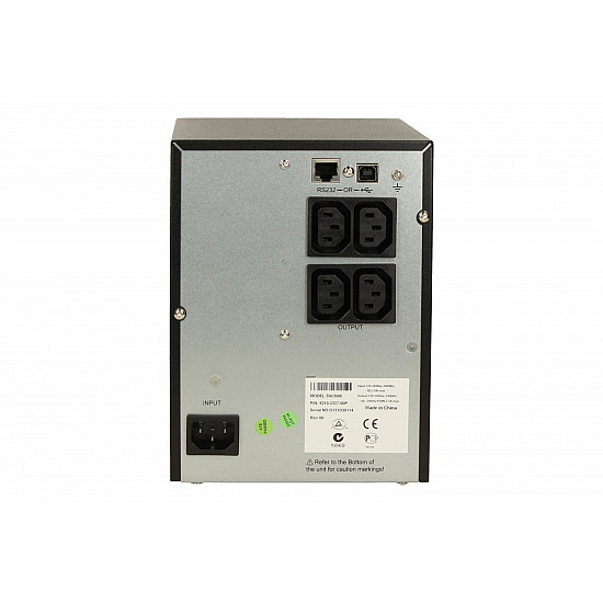 500VA/350W UPS, line-interactive with pure sinewave output, Windows/MacOS/Linux support, USB/serial