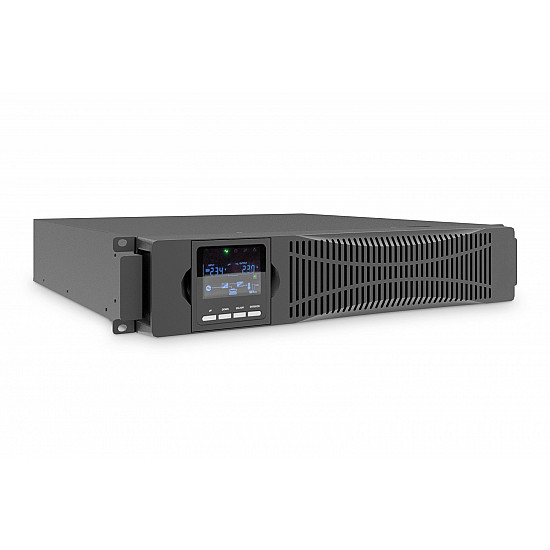 DIGITUS OnLine UPS, rack/tower, 3000VA, 3000W, LCD, 8 x C13, 1 x C19, RS-232, USB, SNMP card (optional), relay card (optional) Digitus OnLine UPS DN-170096, 3000 VA / 3000 W 3000 VA 3000 W V C20