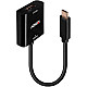 USB Konverter, USB-C Stecker > DisplayPort Buchse schwarz, 21cm, 4K 144Hz