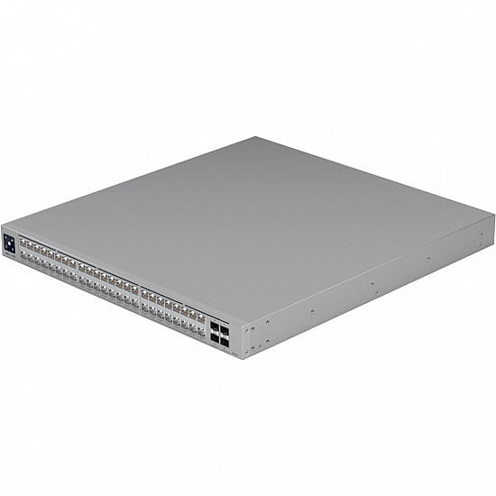 Ubiquiti Switch UniFi 16x2.5G RJ45/32x10G RJ45/4xSFP28 Managed PoE++ 1080W 19 Rack-Mountable, 1,3 Touchscreen