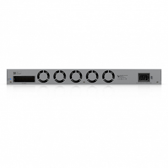 Ubiquiti Switch UniFi 16x2.5G RJ45/32x10G RJ45/4xSFP28 Managed PoE++ 1080W 19 Rack-Mountable, 1,3 Touchscreen