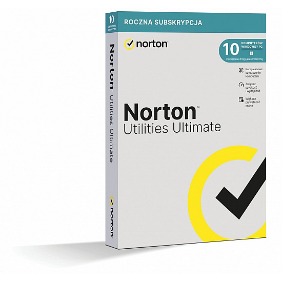 Norton Utilities Ultimate BOX PL 10 - device - licencja na rok