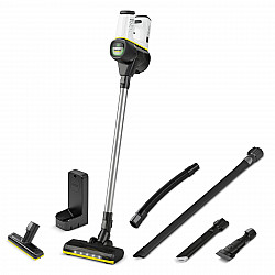 Vacuum Cleaner|KARCHER|Cordless vacuum cleaner VC 6 Cordless ourFamily Car|Upright/Cordless/Car cleaning/Rechargeable/For carpets|Noise 78 dB|White|Weight 2.6 kg|1.198-672.0