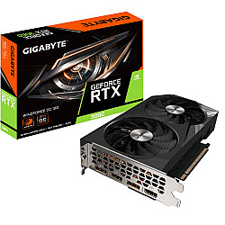 Vaizdo plokštė NVIDIA Gigabyte GV-N3060WF2OC-12GD 2.0 12 GB GDDR6 PCI-E 4.0 1792 MHz 2x HDMI