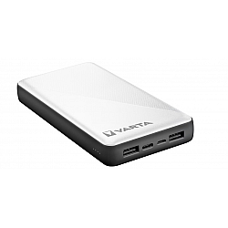 Varta Energy - Powerbank - 20000 mAh - 74 Wh - 15 Watt - 3 Ausgabeanschlussstellen (2 x USB, 24 pin USB-C)