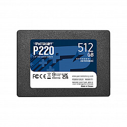 Vidinis SSD diskas Patriot P220 512GB SATA3 550/500MB/s