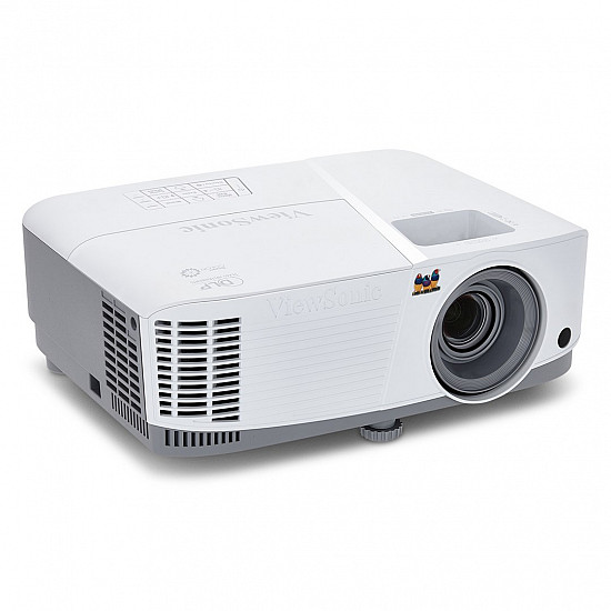 VIEWSONIC PA503S DLP SVGA Projector 3.600 ANSI LUMEN 1.1x Zoom T/R 1.96:1 - 2.15:1 VGA HDMI RCA 3-D Ready Speaker