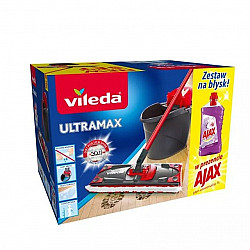 Vileda Ultramax Box mop + Ajax