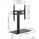 Vogels | Desk Mount | MS3085-A1 Table-Top Stand Medium | Full motion | 32-65 