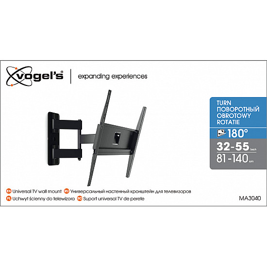 Vogels Wall mount MA3040-A1 Full Motion 32-65 