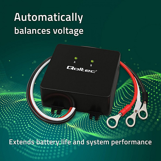 Voltage balancer for 24V batteries 2x12V 5A