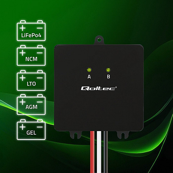 Voltage balancer for 24V batteries 2x12V 5A