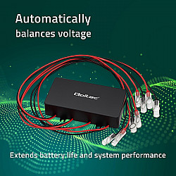 Voltage balancer for 48V 4x12V batteries 4x12V