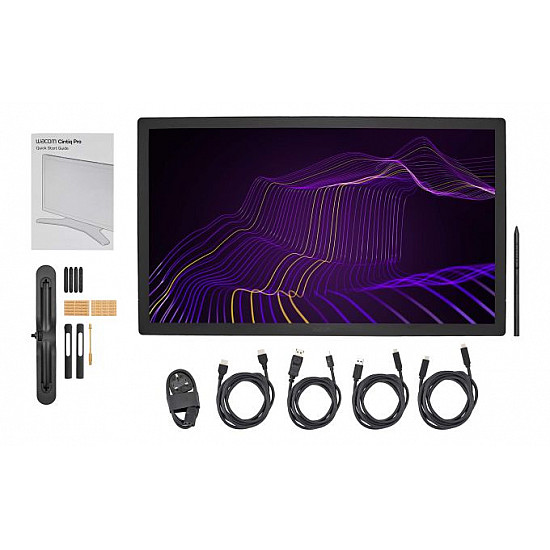Wacom Cintiq Pro 27 Digitizer with LCD display 59.6 x 33.5 cm multi-touch electromagnetic wired HDMI