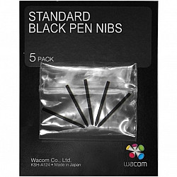 Wacom Standard Pen Nibs - Digitale Stiftspitze - Schwarz (Packung mit 5)