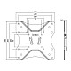 Wall Mount LCD/LED VESA 200x200, 23-42