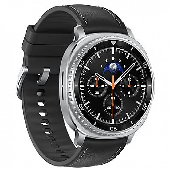 Samsung Galaxy Watch 8 Classic 3.3 cm (1.3) AMOLED 46 mm Digital 438 x 438 pixels Touchscreen 4G Silver Wi-Fi GPS (satellite)