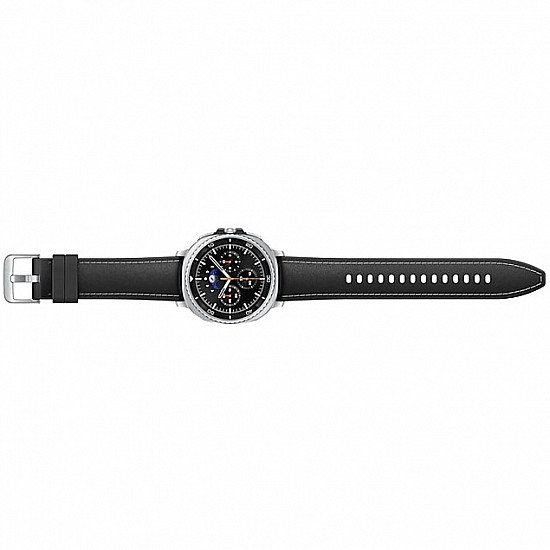 Samsung Galaxy Watch 8 Classic 3.3 cm (1.3) AMOLED 46 mm Digital 438 x 438 pixels Touchscreen 4G Silver Wi-Fi GPS (satellite)
