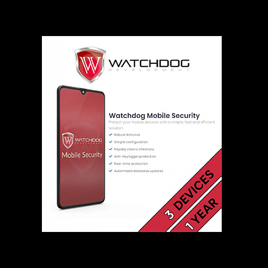 Watchdog Mobile Security 3 Android 1Year EURO Only