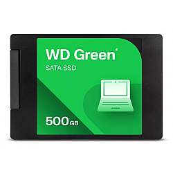 SSD WESTERN DIGITAL Green 500GB 3D NAND Read speed 545 MBytes/sec 2,5 MTBF 2000000 hours WDS500G5G0A