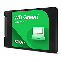 SSD WESTERN DIGITAL Green 500GB 3D NAND Read speed 545 MBytes/sec 2,5 MTBF 2000000 hours WDS500G5G0A