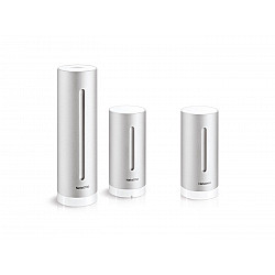 NBU-NWS-NIM-EU, silver, indoor air pressure, indoor hygrometer, indoor thermometer