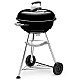 Weber Charcoal Grill Compact Kettle 47 cm black Schwarz (1221004)