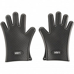 Weber 7017 Silikon Grillhandschuhe schwarz