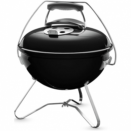 Weber Charcoal Grill Smokey Joe Premium 37cm black Schwarz (1121004)