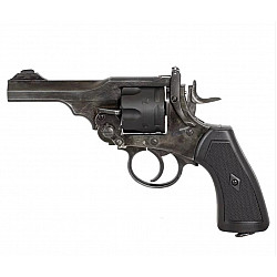 WEBLEY MKVI .455 Police cal.5.5 mm Diabolo cartridge revolver 6-shot. 4’ barrel CO2 Battlefield Ekp to17J