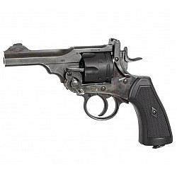WEBLEY MKVI .455 Police cal.5.5 mm Diabolo cartridge revolver 6-shot. 4’ barrel CO2 Battlefield Ekp to17J
