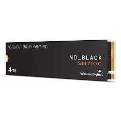 SSD WESTERN DIGITAL Black SN7100 4TB M.2 NVMe Write speed 6700 MBytes/sec Read speed 7000 MBytes/sec TBW 2400 TB WDS400T4X0E-00CJA0