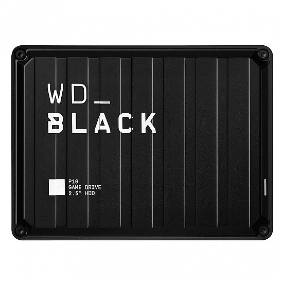 WESTERN DIGITAL P10 Game Drive Išorinis HDD su 5TB, USB 3.2 Juodas 2025