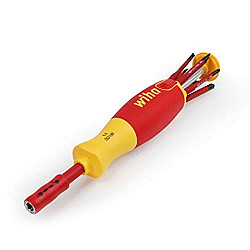 Wiha 41235 manual screwdriver Multi-bit screwdriver Straight screwdriver