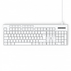 wired keyboard CK-200 white